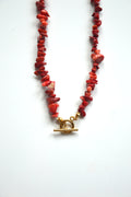 Colar Coral Vermelho