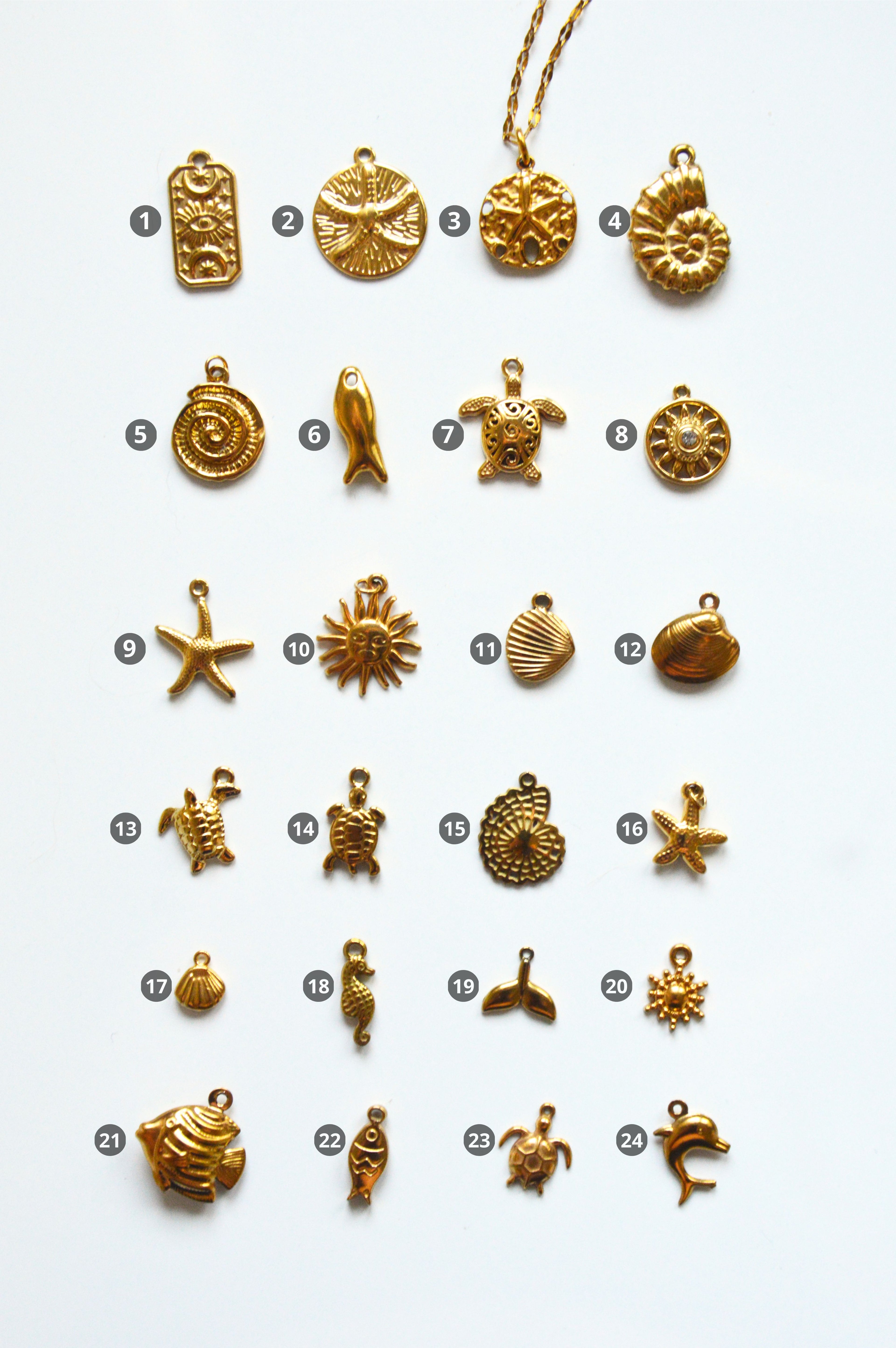 Pendentes de verão