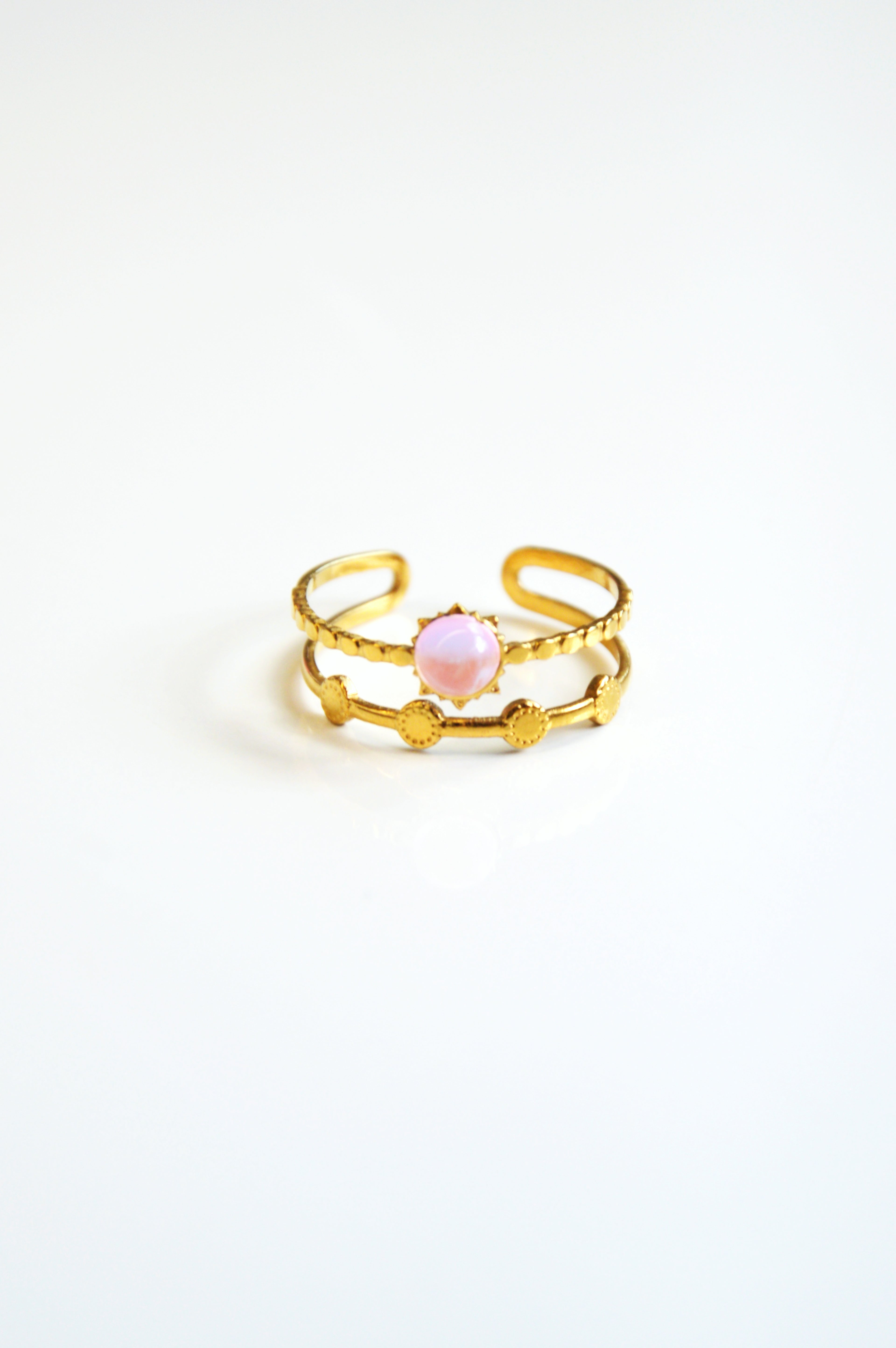 Anel Stone Rose