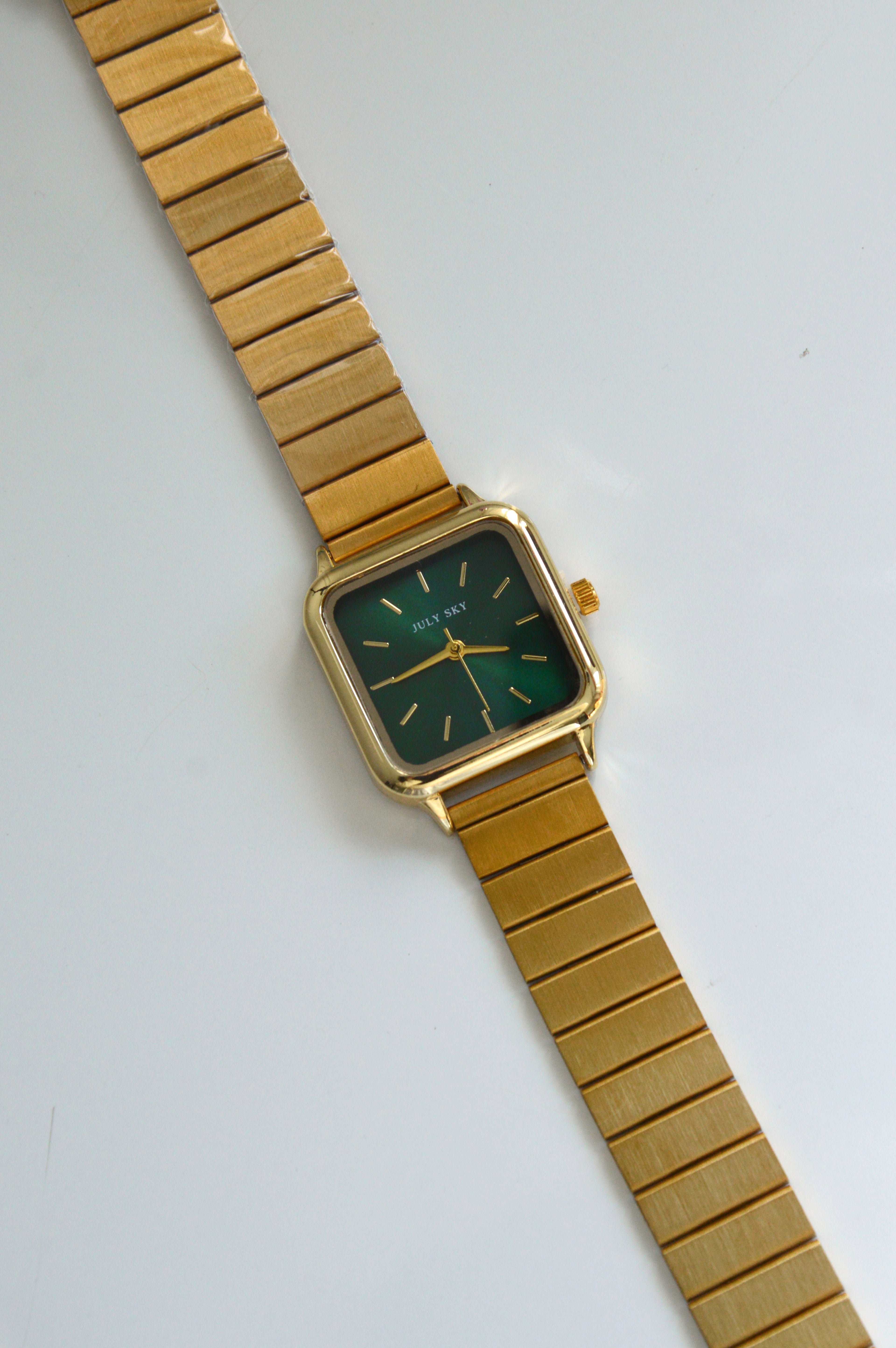 Relógio Mónaco Verde